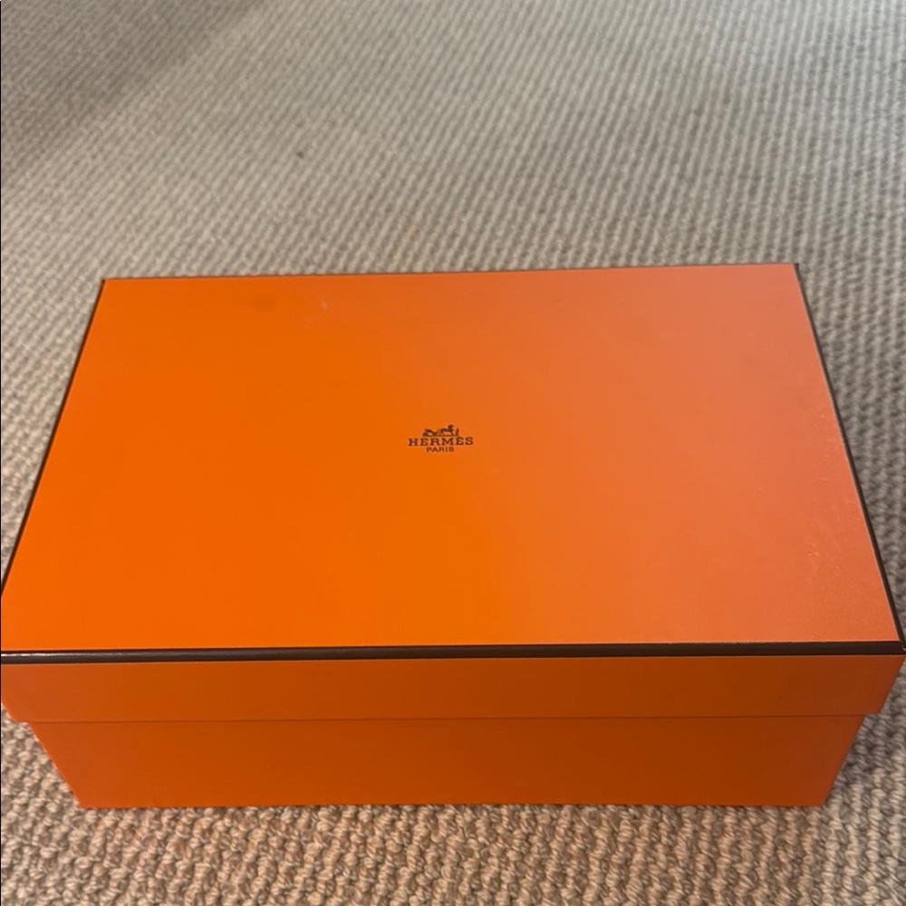 Hermes Orange shoe box
